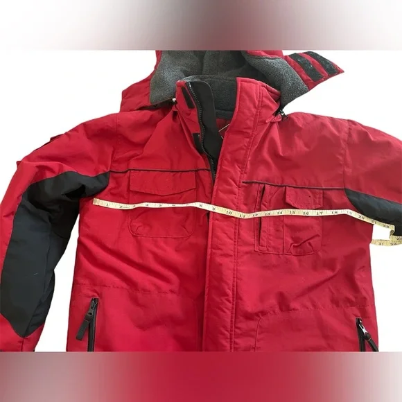 X Games $250 EUC Red Winter Jacket ski snowboard sport youth large, unisex small - Picture 10 of 12